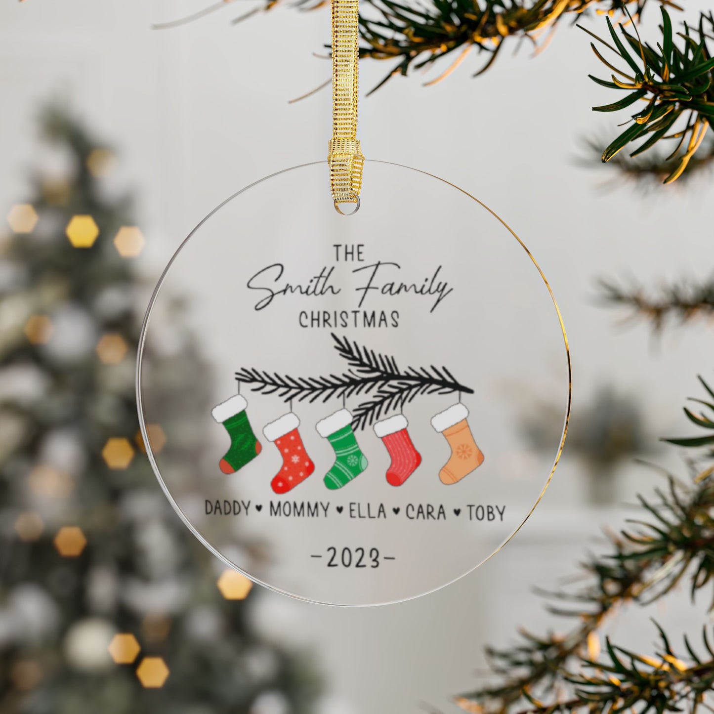 Personalized Ornaments - Christmas Tree Decor