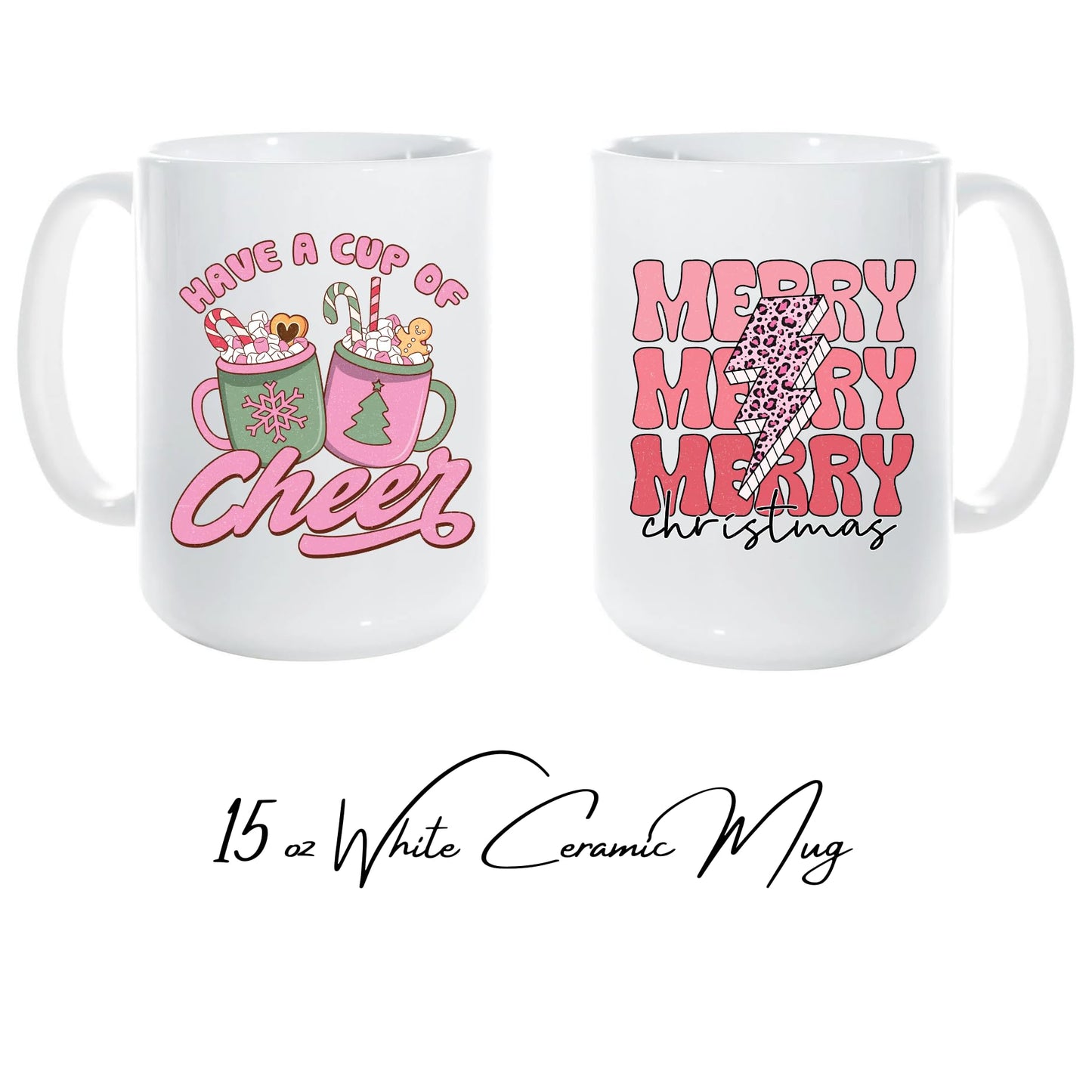 Christmas Movie Hot Cocoa Mug, White, 11 oz