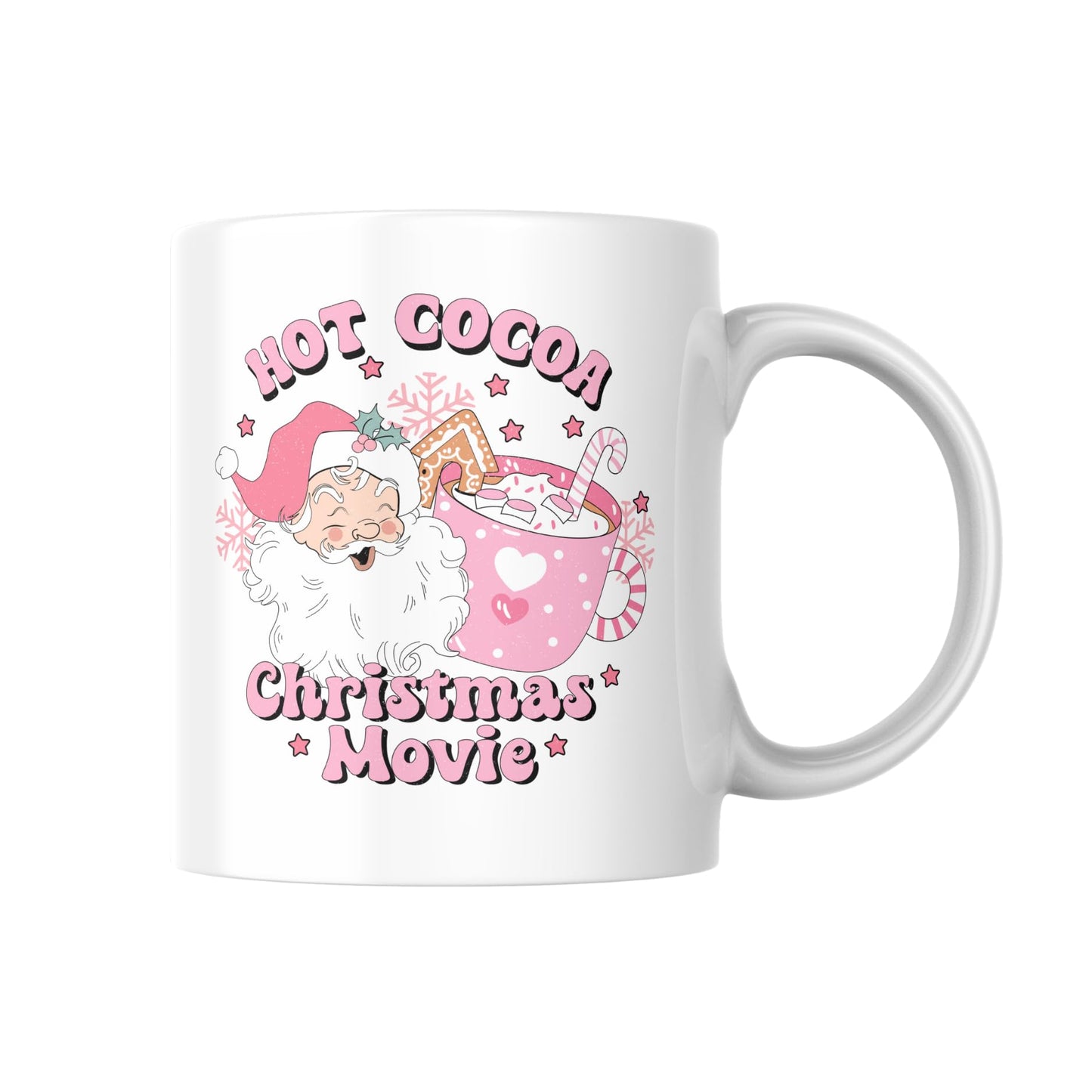 Christmas Movie Hot Cocoa Mug, White, 11 oz