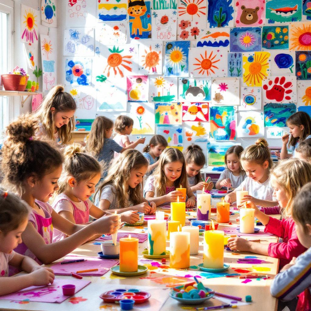 Sparkle Shine Candle Making Course for Kids