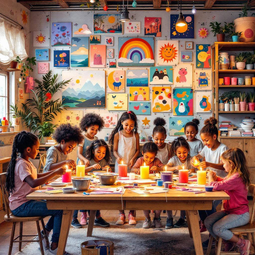 Sparkle Shine Candle Making Course for Kids