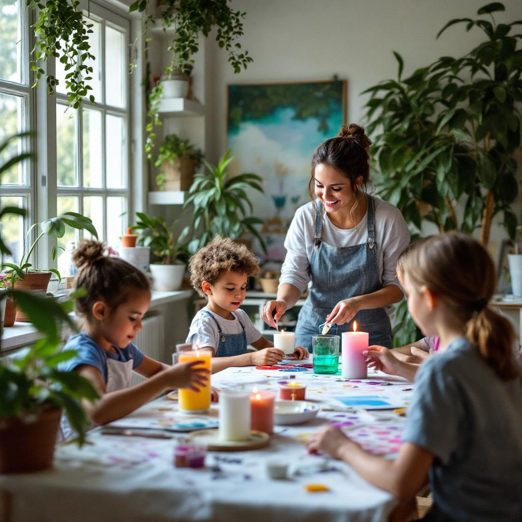 Sparkle Shine Candle Making Course for Kids