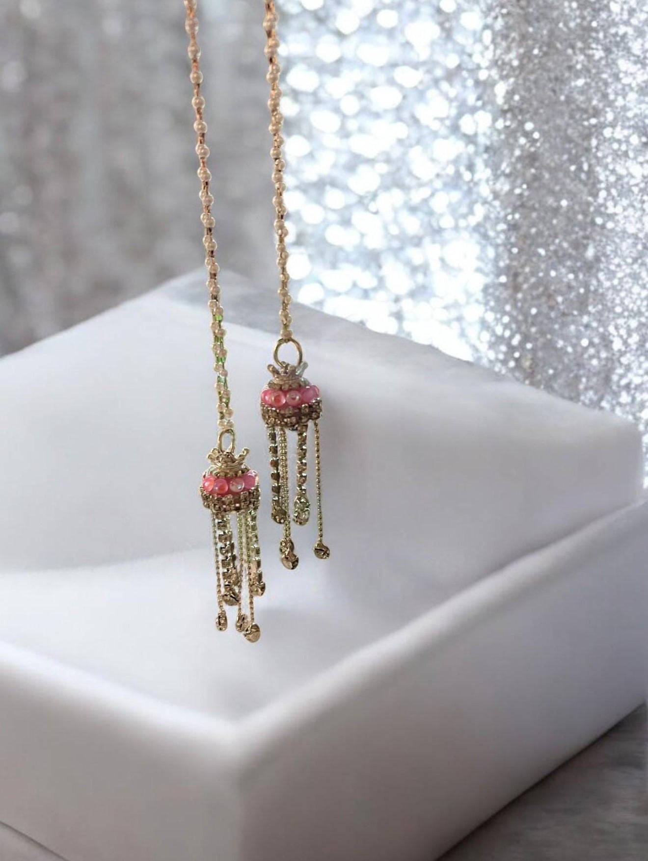 Traditional Kashmiri Athoor Earrings - Handcrafted, Cultural Heritage, Timeless Elegance