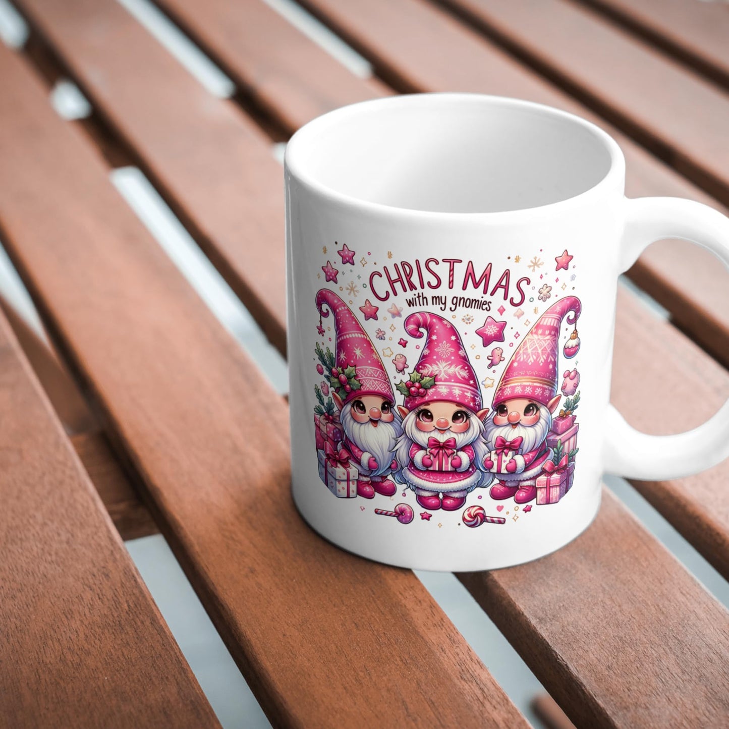 Christmas Movie Hot Cocoa Mug, White, 11 oz