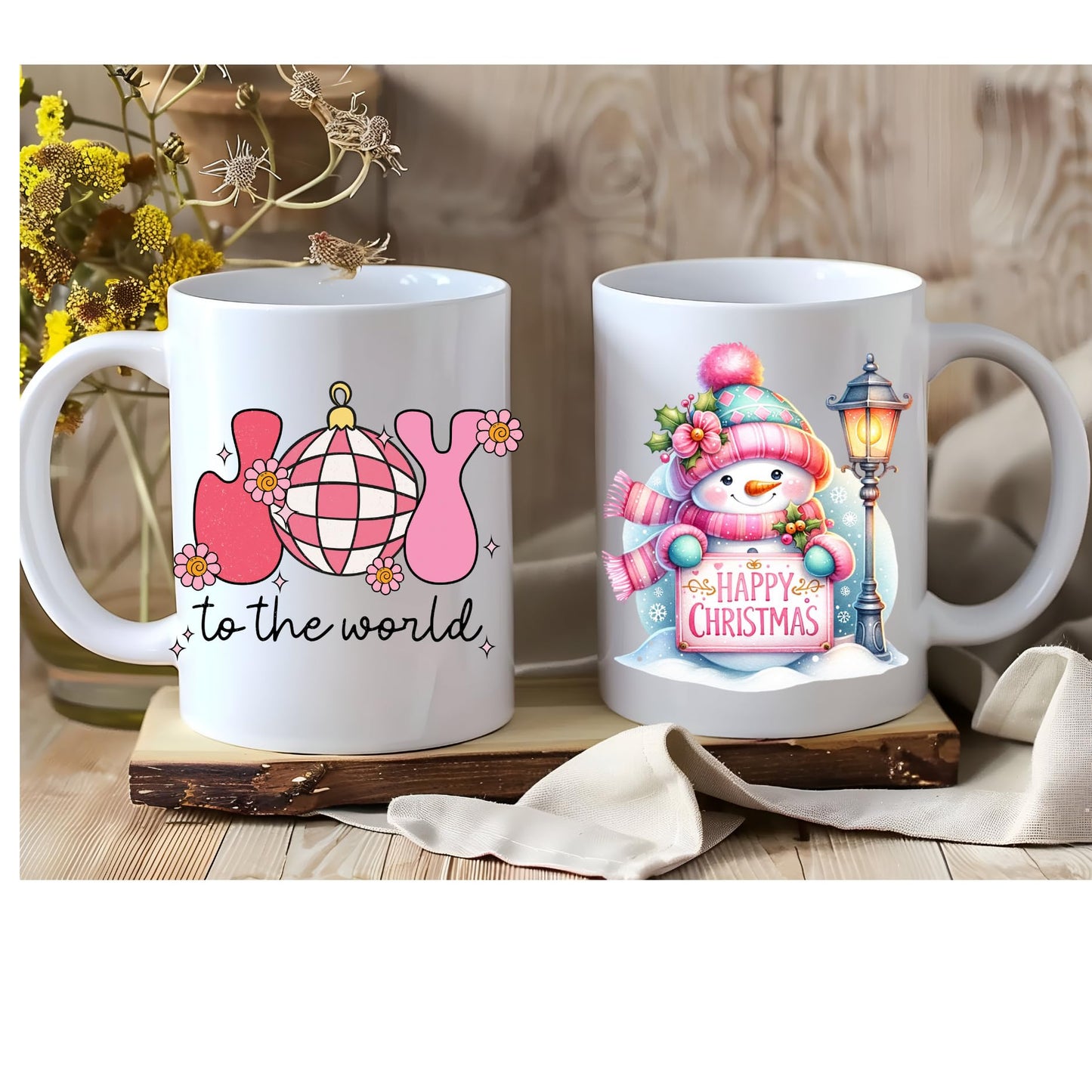 Christmas Movie Hot Cocoa Mug, White, 11 oz